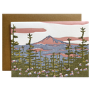 Mt. Hood Woodblock