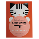 Pantomime Party Invite Set