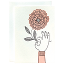 Hand With Flower