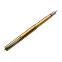 Brass Bullet Fountain Pen