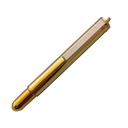 Brass Bullet Fountain Pen