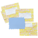 Pencil Patterned Notecards