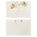 Peony Recipe Cards