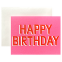 Pink and Red Happy Birthday