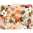 Lively Floral File Folders