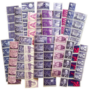 Vintage Stamp Bundle: Purple Rain