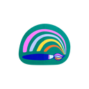 Brush Rainbow Sticker