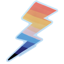Rainbow Lightning Sticker TPP