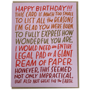 Ream of Paper BDay