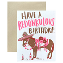 Redonkulous Birthday