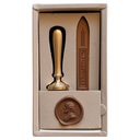 Shakespeare Brass Wax Stamp