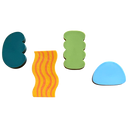 Curious Shapes Erasers