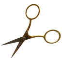 Ribbon Medium Scissors Gold