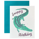 Snappy Birthday Crocodile