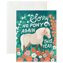 No Pony Birthday