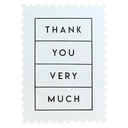 Thank You Very Much Postcard