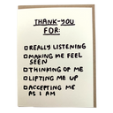 Thank-You Checklist