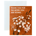 Thank You for the Work