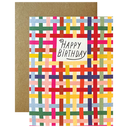Happy Birthday Plaid