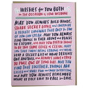 Wishes for Wedding