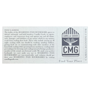 The Great Gatsby Boarding Pass