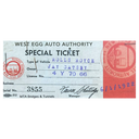 The Great Gatsby Boarding Pass