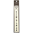 SI Bullet Ruler Bookmark