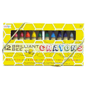 Brillant Bee Crayons 12