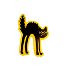 Black Cat Sticker