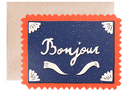 Bonjour Die Cut