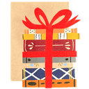 Book Lovers Die Cut Card