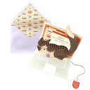 Laptop Cat Birthday Pop-up
