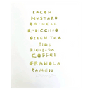Grocery List Print