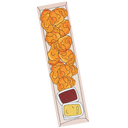 Chicken Nuggets Bookmark
