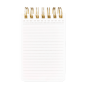 Chunky Notepad - Gold Flower