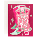 Cowgirl Boot Card