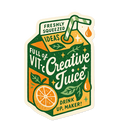 Drink Up Sticker