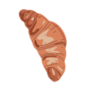 Croissant Bookmark