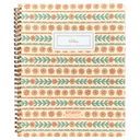 Floral Stripes Notebook