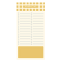 Gingham Pattern Market List