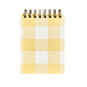 Gingham Pattern Mini Jotter