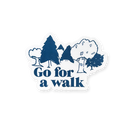 Go For A Walk Sticker