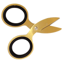 Gold 3" Scissors