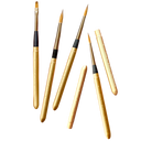 Gold Travel Brush