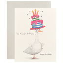 Goose Cake Hat Birthday