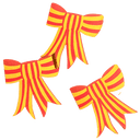 Stripy Bow Mini 