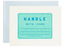 Handle With Care Label