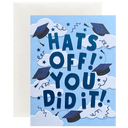 Hats Off Grad! Blue