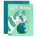 Hey Baby - Risograph