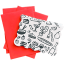 Icons Scalloped Card Set